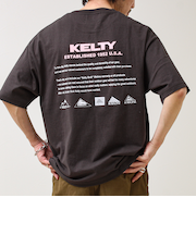 【KELTY×GLOSTER】別注 バックヒストリーロゴT