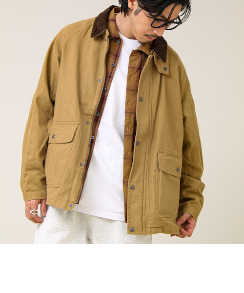 ダック地/デニム】衿コール カバーオール｜フレディ＆グロスターの通販