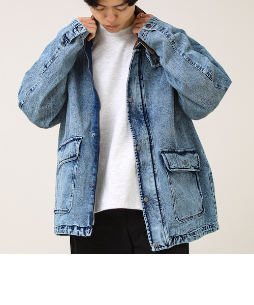 ダック地/デニム】衿コール カバーオール｜フレディ＆グロスターの通販