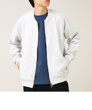 【きれいめに使える】フクレジャガード MA1カーデ