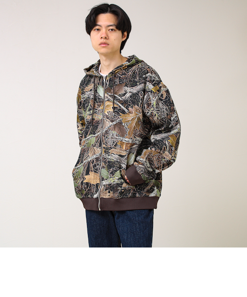 【タフに着回す】キャンバス/デニム ジップパーカー