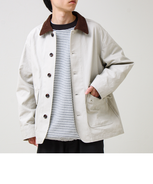 【春の本命アウター】ハンティングブルゾン