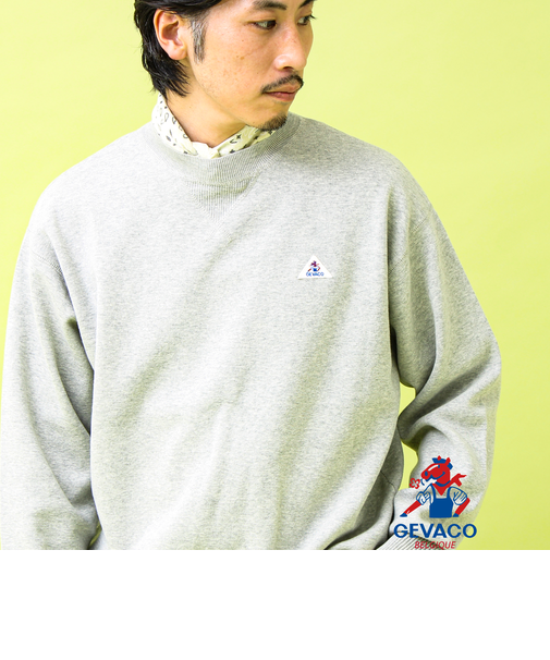 【GEVACO/ゲバコ】スウェットニットプルオーバー