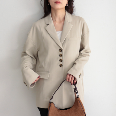 シングルオーバーテーラードジャケット