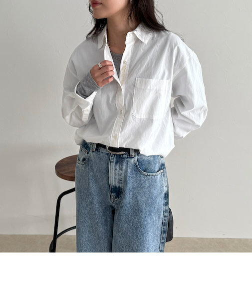 COTTON BASIC シャツ