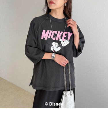 【GOOD ROCK SPEED】MICKEY 7分袖Tシャツ