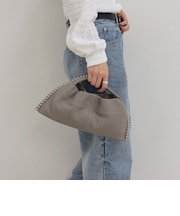 【BEAURE/ビュレ】スタッズクラッチショルダーバッグ