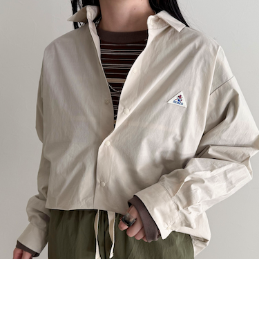 【GEVACO/ゲバコ】別注ドットボタンシャツ