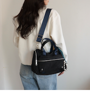 【CONTROL FREAK/コントロールフリーク】ミリタリーチャームボストンバッグ