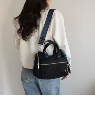 【CONTROL FREAK/コントロールフリーク】ミリタリーチャームボストンバッグ