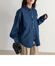 【GEVACO/ゲバコ】ベーシックデニムシャツ