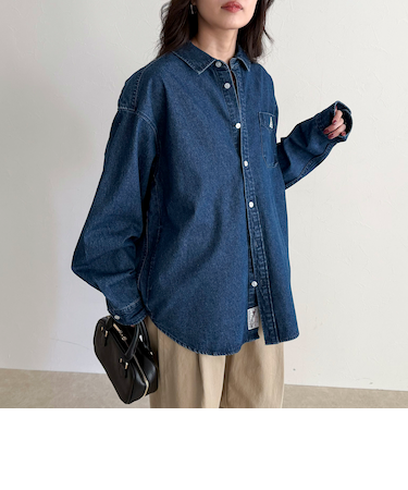 【GEVACO/ゲバコ】ベーシックデニムシャツ