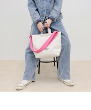 軽量ラミネート加工トートバッグ