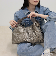 星キルト2WAYトートバッグ