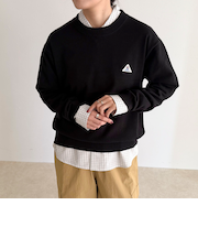 【GEVACO/ゲバコ】コットンラウンドネックプルオーバー