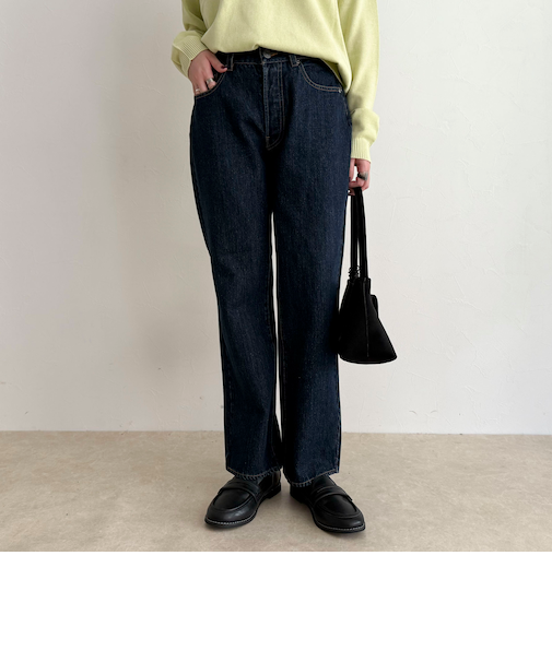 【GEVACO/ゲバコ】別注ストレートデニムパンツ