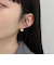 センターパールドロップピアス