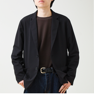 【セットアップ対応】リネンタッチドビージャケット