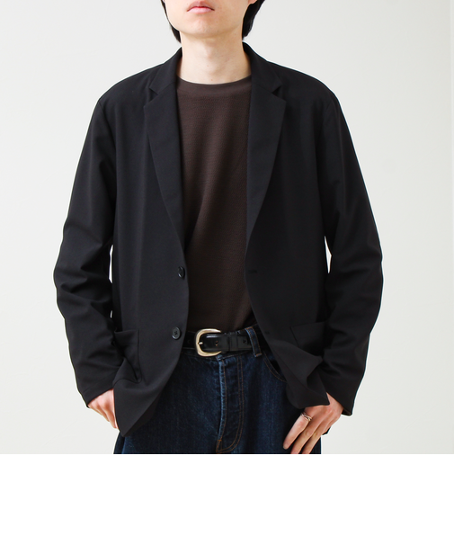 【セットアップ対応】リネンタッチドビージャケット