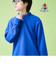 【GEVACO/ゲバコ】ロングスリーブ ポロシャツ