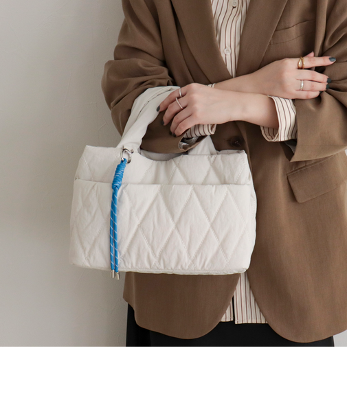 キルティング3ROOMトートバッグ