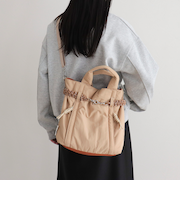 【CONTROL FREAK/コントロールフリーク】ナイロンコードベルトトートバッグ