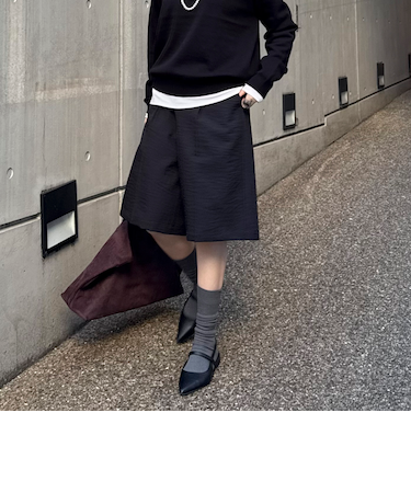 タックスラックスハーフパンツ