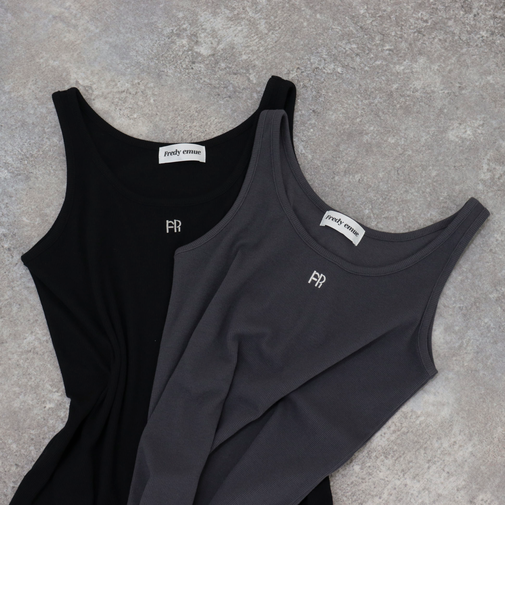 FR刺繍タンクトップ