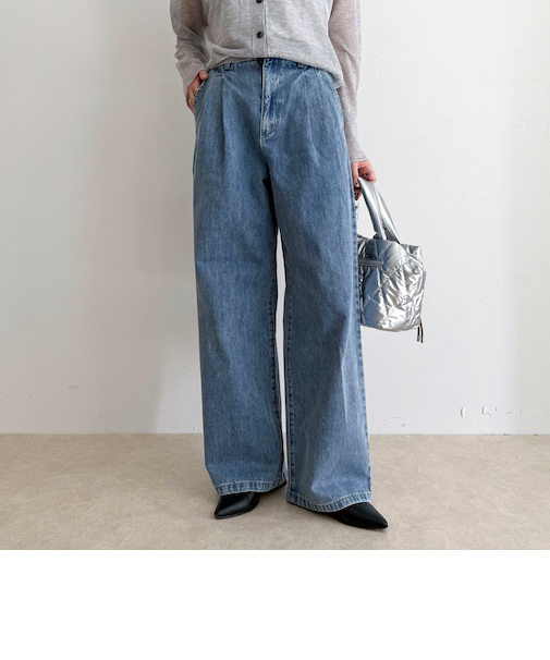 デニムタックスラックス