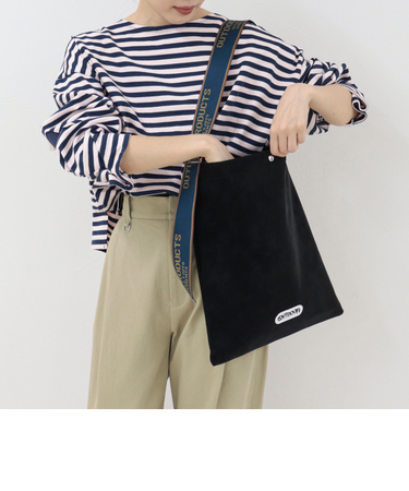 【OUTDOOR PRODUCTS 】ジャガードロゴテープワンショルトートバッグ