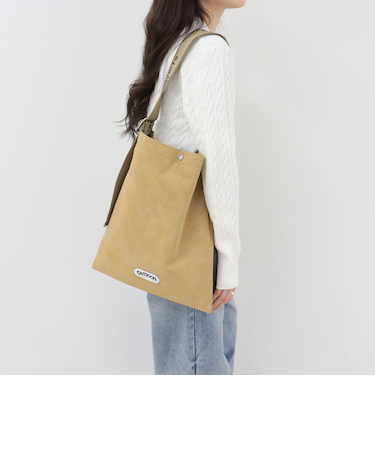 【OUTDOOR PRODUCTS 】ジャガードロゴテープワンショルトートバッグ
