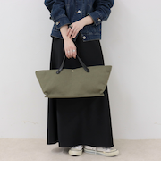 【ARTESANOS/アルテサノス】 レザーハンドルキャンバストートバッグ