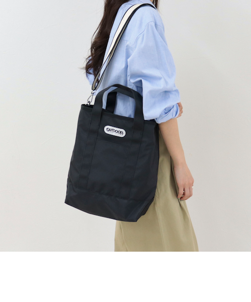 【OUTDOOR PRODUCTS 】バイカラーテープトートバッグ