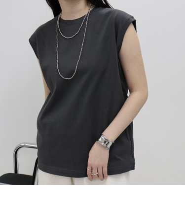 汗ジミ軽減天竺フレンチTシャツ