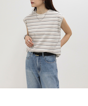 汗ジミ軽減天竺フレンチTシャツ