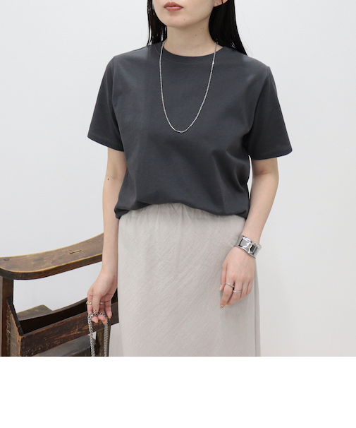 汗ジミ軽減天竺BasicTシャツ