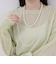 大小パール2連ネックレス