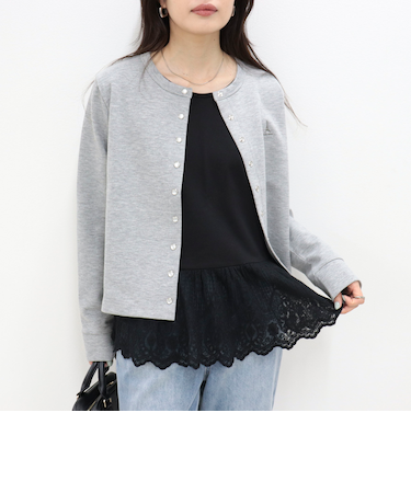 レースドッキングタンクトップ