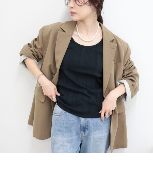 ランダムテレコタンクトップ