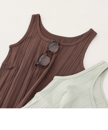 ランダムテレコタンクトップ