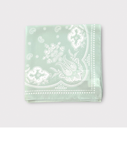 【イタリア製】バンダナ柄ペイズリースカーフ