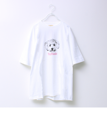 【シリーズ累計人気】DOG&CAT プリントTシャツ