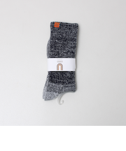 【UNIVERSAL OVERALL】むら糸リブクルーソックス