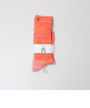 【UNIVERSAL OVERALL】むら糸リブクルーソックス