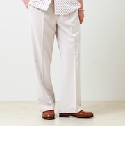 【美シルエット】ミディアムストレート フレアパンツ