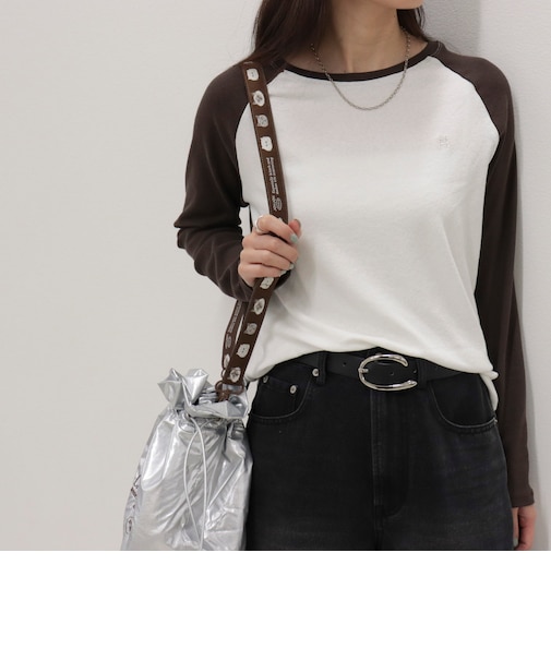 【JOli JOli/ジョリジョリ】ジャガードマルチストラップ L