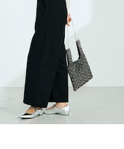 パール付メタリックヤーン2WAYバッグ