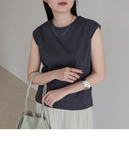 シルケットスムースフレンチTシャツ