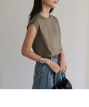 シルケットスムースフレンチTシャツ