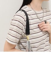 【JOli JOli/ジョリジョリ】ジャガードロゴマルチストラップ S